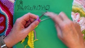 Высокий столбик спицами Long stacked increase Учимся вязать