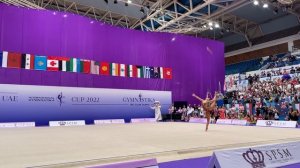Lala Kramarenko Clubs AA 1st UAE Gymnastika Cup 2022