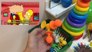 Подготовка к занятию - сенсорная интеграция