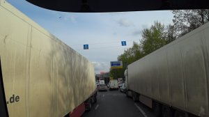 Разгрузился и поехал на ремонт по Московским пробкам!!!