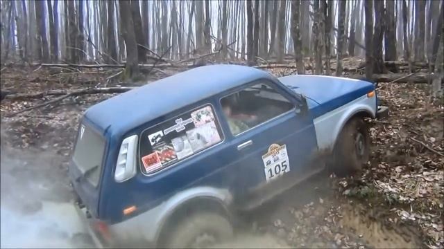 Нива. Покатушки в лесу смотреть онлайн