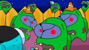 АМОНГ, ТОЛЬКО С ЗОМБИ