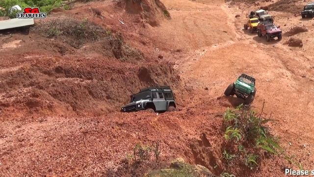 Bridge of death! Scale Trucks Offroad Adventures RC Toyota Hilux Land Rover Defender Jeep Wrangler смотреть онлайн