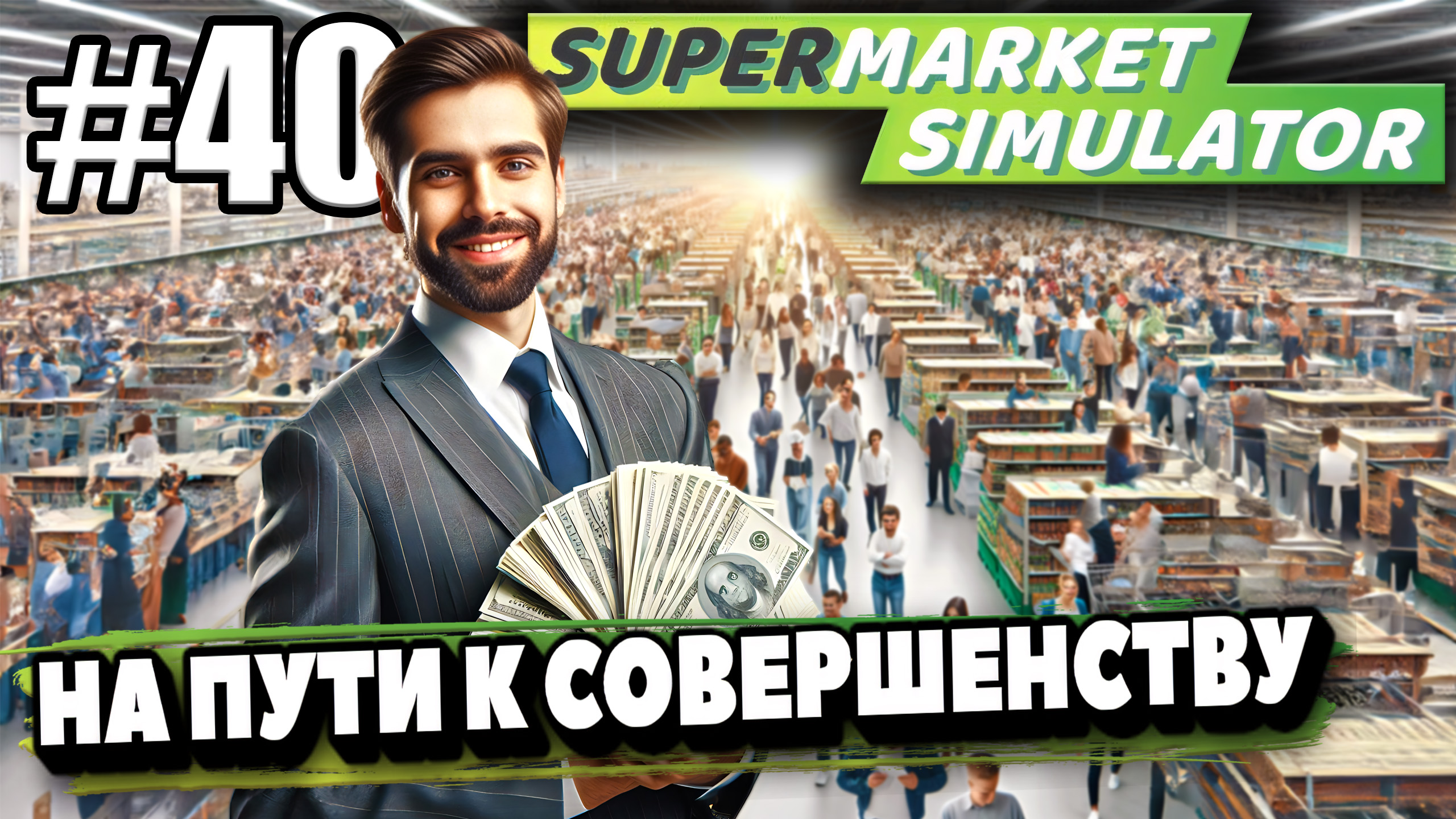 НА ПУТИ К СОВЕРШЕНСТВУ! УСТРОИЛ РАСПРОДАЖУ И ВЫКУПИЛ РЯД РАСШИРЕНИЙ В ► Supermarket simulator #40