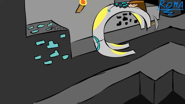 Lololoshka первый раз нашёл Алмазы в игре MineCraf смотреть онлайн