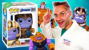 ДОКТОР ЗЛЮ: ТАНОС FUNKO POP И ВСЕ ТАНОСЫ MARVEL - БИТВА ЗА КАМНИ БЕСКОНЕЧНОСТИ! 13+