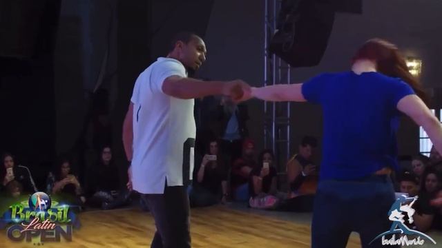 Brazilian Zouk Dance | Kadu and Larissa Improve Zouk in Sao Paulo Brazil (2018) смотреть онлайн