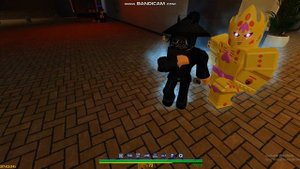 Getting Golden experience requiem in Roblox is Unbreakable!