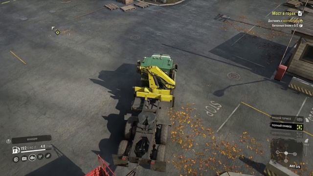 SnowRunner #4 - Ремонт моста и расчистка завала. [Блек-Ривер] смотреть онлайн