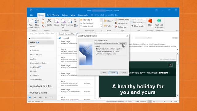 Backup IMAP Mailboxes to Outlook PST format