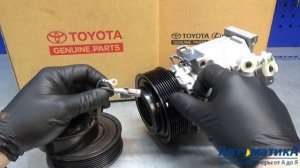 Компрессор кондиционера Lexus LX570. Китай под видом оригинала..