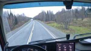 Рейс 10000 км.Кемеровские горки.Автопоезд799.VOLVO FH 540