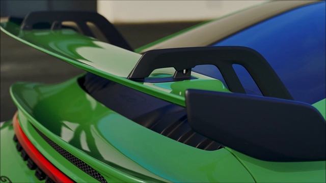 PORSCHE 911 992 GT3 EXTERIOR DESIGN ! PYTHON GREEN !