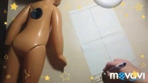 МК - ВЫКРОЙКА ТРУСИКОВ ДЛЯ КУКЛЫ.