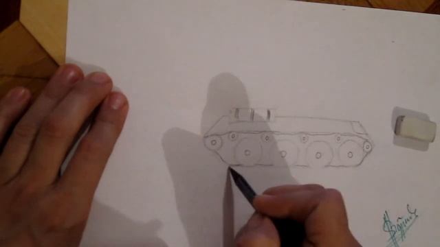 как рисовать танк смотреть онлайн