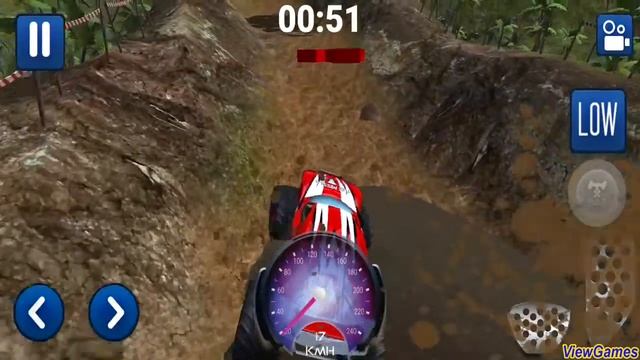 Monster Truck 4x4 Rally Racing: Dirt Offroad #5 New Game Android GamePlay смотреть онлайн