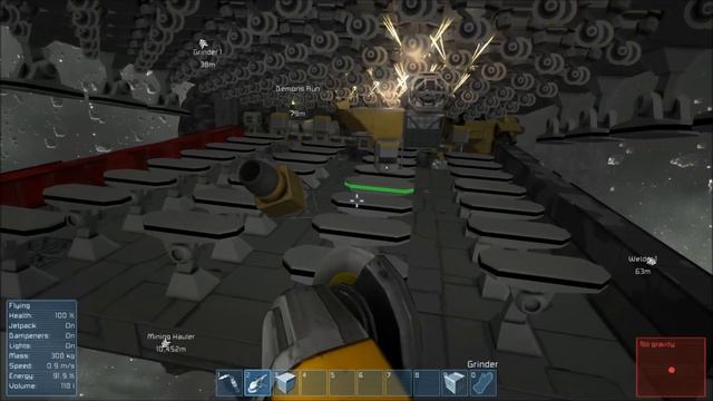 xBBx Space Engineers Ship Grinder MK1 Survival смотреть онлайн