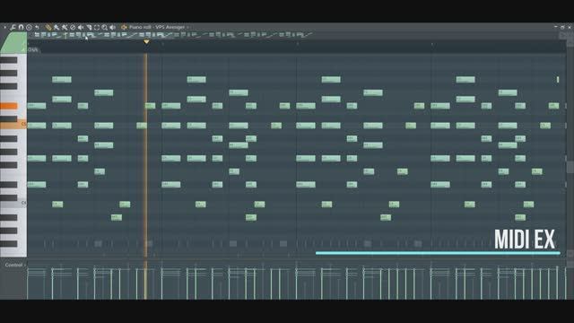 Midi Example in FL Studio 15