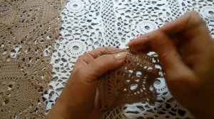 Вяжем крючком! Квадратный мотив для скатерти,салфетки и ... МК для начинающих