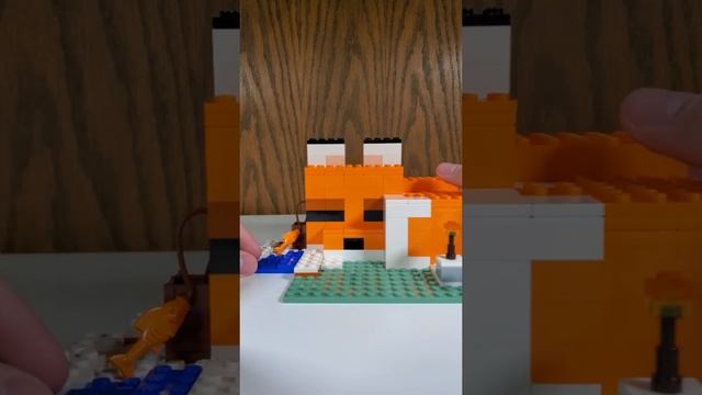 LEGO Minecraft 21178 The Fox Lodge Review! #Shorts