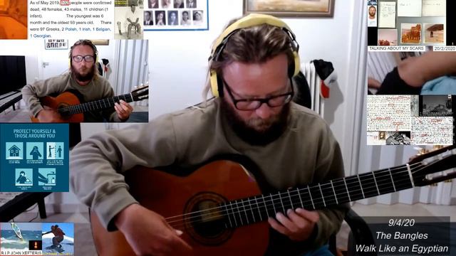 The Bangles - Walk Like an Egyptian - 2 Quitars смотреть онлайн