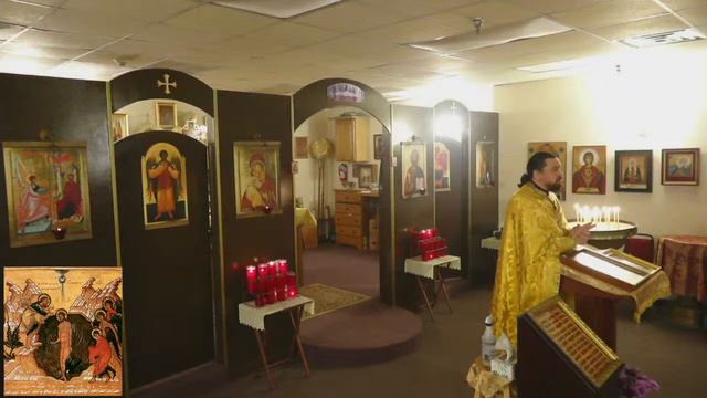 16 января, воскресенье Литургия / January 16 Sunday Liturgy смотреть онлайн