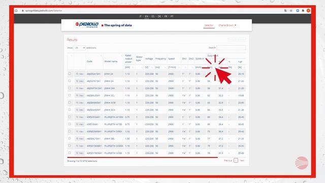 Tutorial Pump Selector - The spring of data - ENG смотреть онлайн