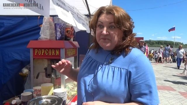 В День города в Камне-на-Оби прошла ярмарка смотреть онлайн