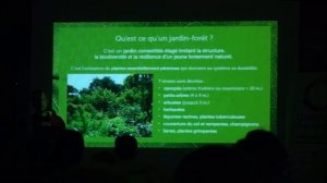 Conférence sur le jardin forêt de Fabrice Desjours