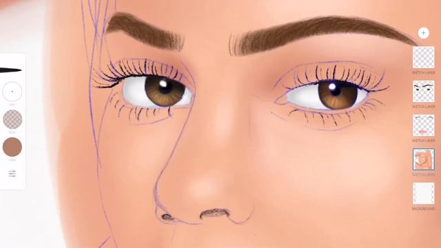 Drawing On the iPad Pro || KYLIE JENNER смотреть онлайн