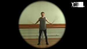 Школа Ловкости: Вращения двумя палками.