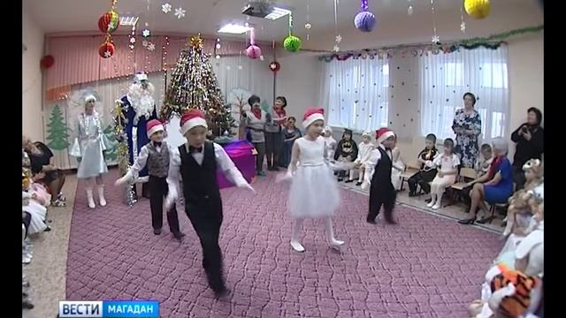 Воспитанники детского дома «Надежда» в Магадане встретили Новый год смотреть онлайн