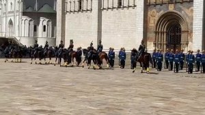 Президентский полк Московского Кремля. 19.06.2021 г.