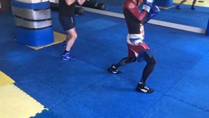 Сайд степ в боксе