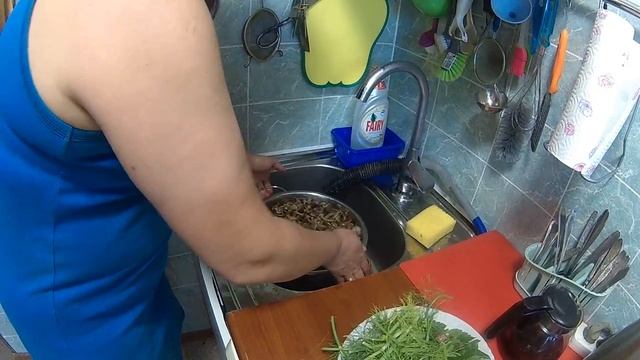 Засолка свежемороженых опят после длительного хранения. Часть 1 смотреть онлайн