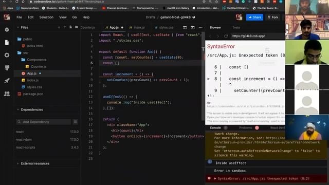 #5 - React Hooks useEffect Tutorial | FullStack Camp - Frontbench смотреть онлайн