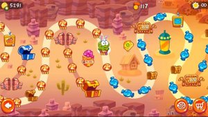 Ам Ням. Cut the Rope 2 - #8 (уровни 40-44) Мультяшные Приключения Детское видео Игровой мультик