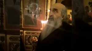 Отец Илиодор (Гайриянц): "Молчи не замечай, но молись"