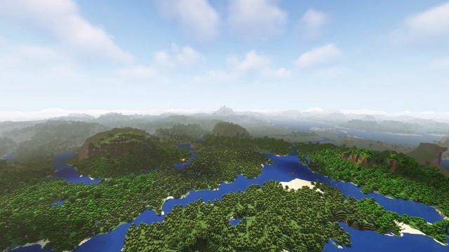Minecraft 1.19 — Distant Horizons and Extreme Complementary Shaders (Spy Glass and Settings) (2022)