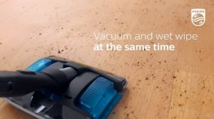 How to get started - Philips Cordless Vacuum 8000 Series Aqua Plus