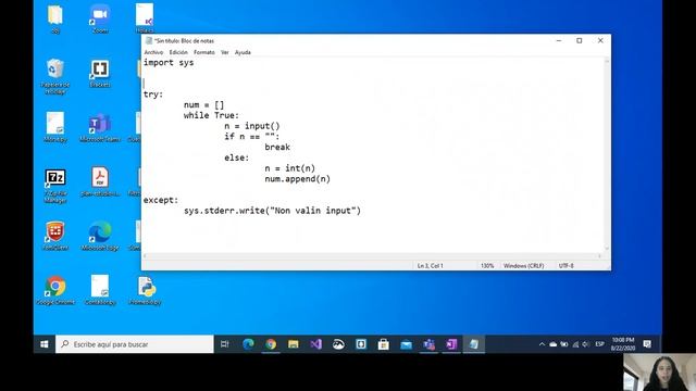 Python 3.8 | Programa que determina el número máximo de una lista de números смотреть онлайн
