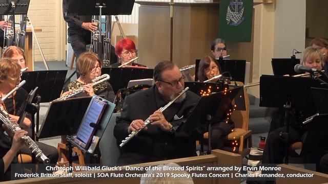 Christoph Willibald Gluck's "Dance of the Blessed Spirits" arr. for flute orchestra by Ervin Monroe смотреть онлайн