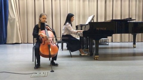 Химей Василина. Julius Klengel - Concertino №1(C Major)/ Ю́лиус Кле́нгель, Концертино №1 (До Мажор)