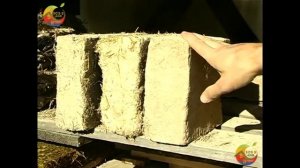 Саман, штукатурка из глины, утеплительные блоки. Тестирование.