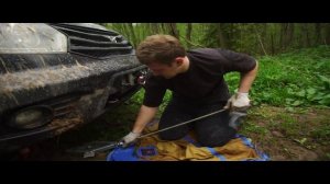 Уаз Патриот  - Едем в заброшенную деревню/Уаз спас жизнь!