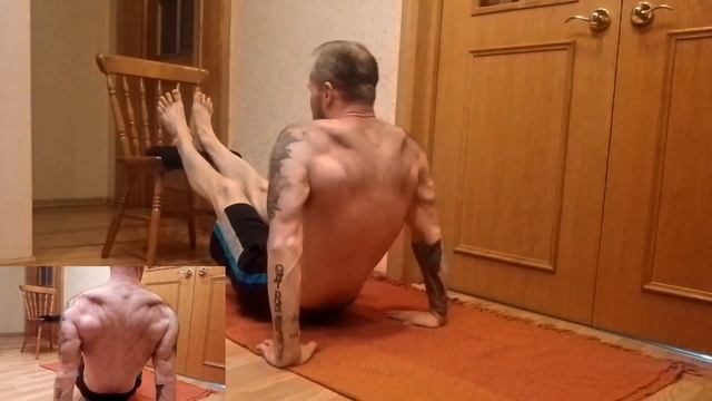 Интересное упражнение на трицепс в домашних условиях смотреть онлайн