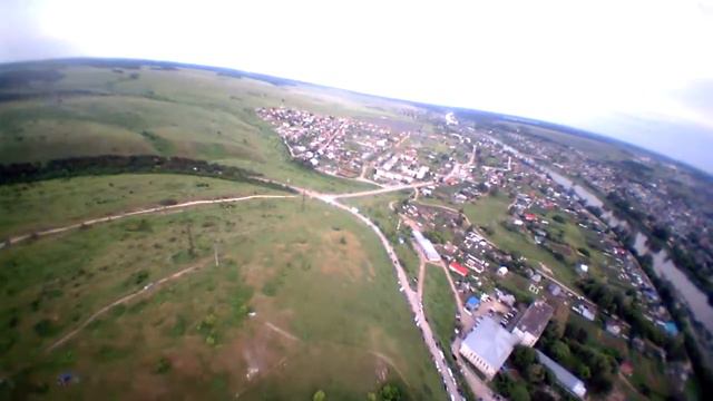 Кунгур с высоты птичьего полета