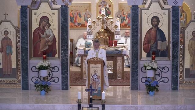 Божественна Літургія. Неділя жінок-мироносиць (3 травня, 2020 р.) смотреть онлайн