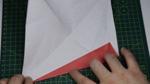 Как сделать оригами Птица которая машет крыльями!!!