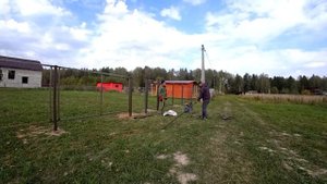 Сварили ворота и калитку своими руками